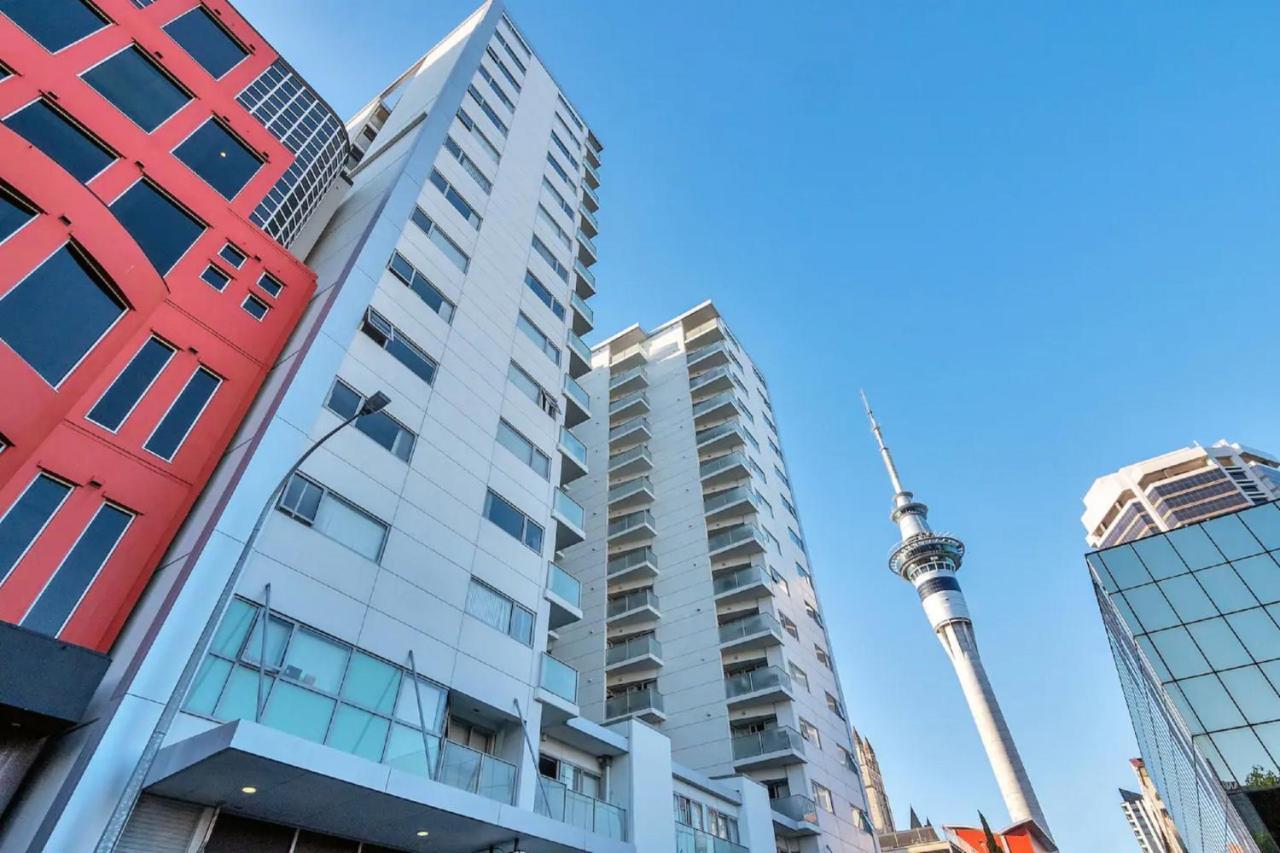 Metro Living Apt Near Skytower And Parking Auckland Eksteriør billede